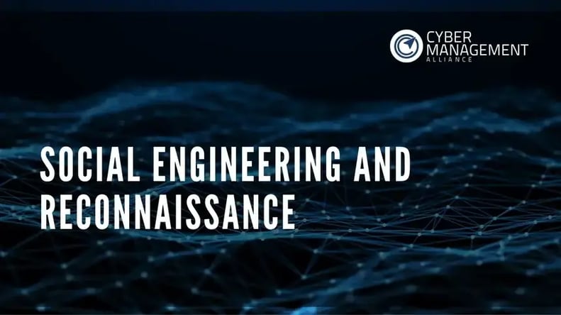 Social Engineering and Reconnaissance